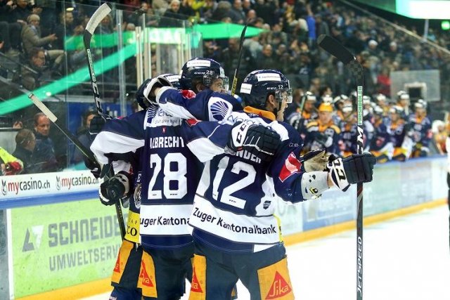 Photo hockey match Zug - Langnau le 21/01/2020