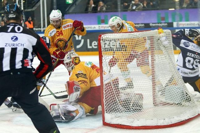 Photo hockey match Zug - Langnau le 21/01/2020