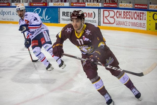 Photo hockey match Genève - Zürich le 23/01/2020
