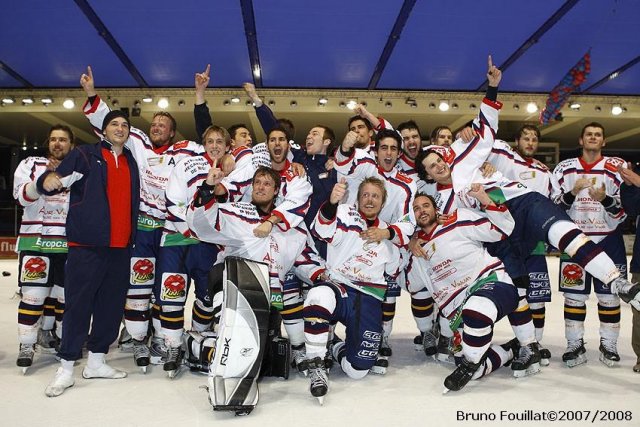 Photo hockey match Lyon - Nice le 05/04/2008
