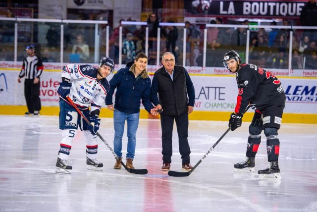 Photo hockey match Chamonix  - Angers  le 24/01/2020