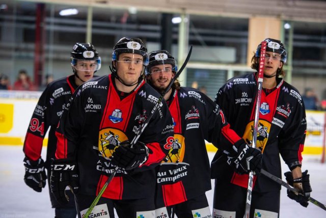 Photo hockey match Chamonix  - Angers  le 24/01/2020