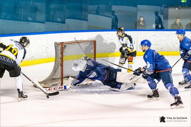 Photo hockey match Paris (FV) - Rouen II le 25/01/2020