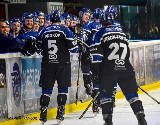 Photo hockey match Nantes - Chambéry le 25/01/2020
