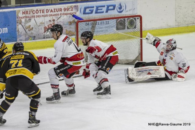 Photo hockey match Nice - Briançon  le 26/01/2020