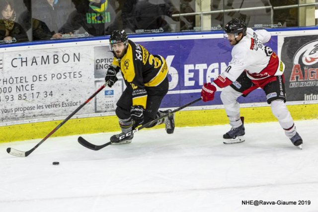 Photo hockey match Nice - Briançon  le 26/01/2020