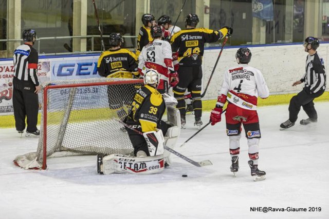 Photo hockey match Nice - Briançon  le 26/01/2020