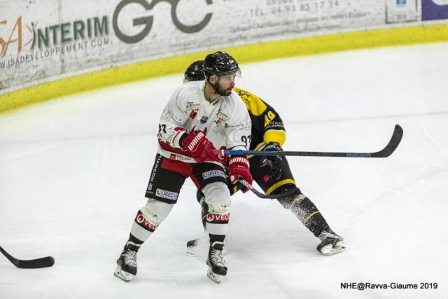 Photo hockey match Nice - Briançon  le 26/01/2020