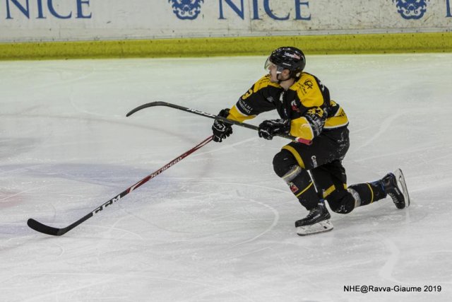 Photo hockey match Nice - Briançon  le 26/01/2020