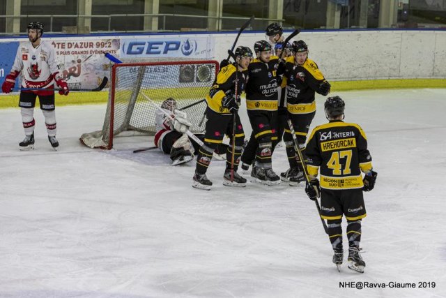 Photo hockey match Nice - Briançon  le 26/01/2020