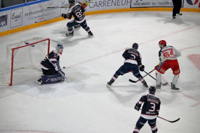 Photo hockey match Angers  - Grenoble  le 10/01/2020