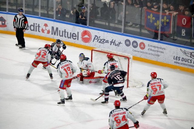 Photo hockey match Angers  - Grenoble  le 10/01/2020