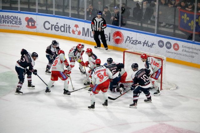 Photo hockey match Angers  - Grenoble  le 10/01/2020