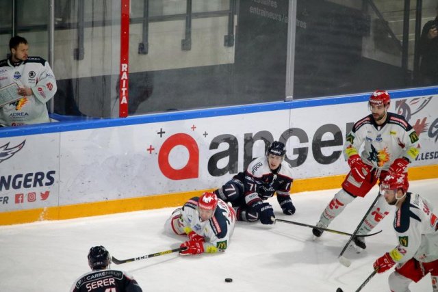 Photo hockey match Angers  - Grenoble  le 10/01/2020