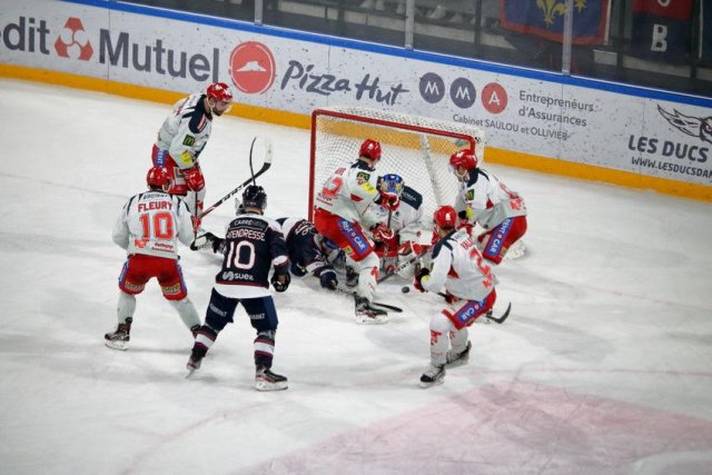 Photo hockey match Angers  - Grenoble  le 10/01/2020