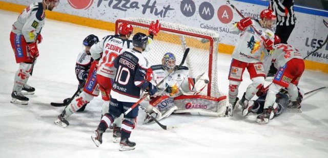 Photo hockey match Angers  - Grenoble  le 10/01/2020