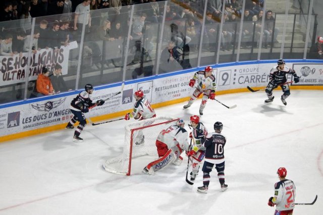 Photo hockey match Angers  - Grenoble  le 10/01/2020