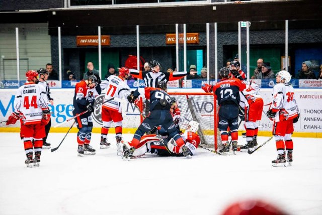 Photo hockey match Morzine-Avoriaz - Valence le 08/02/2020