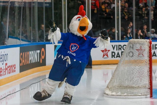 Photo hockey match Rouen - Amiens  le 16/02/2020