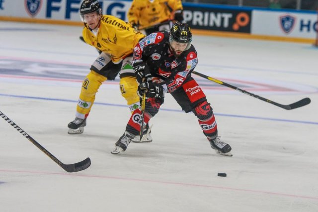 Photo hockey match Rouen - Amiens  le 16/02/2020