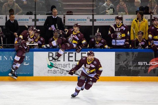 Photo hockey match Genève - Zug le 21/02/2020