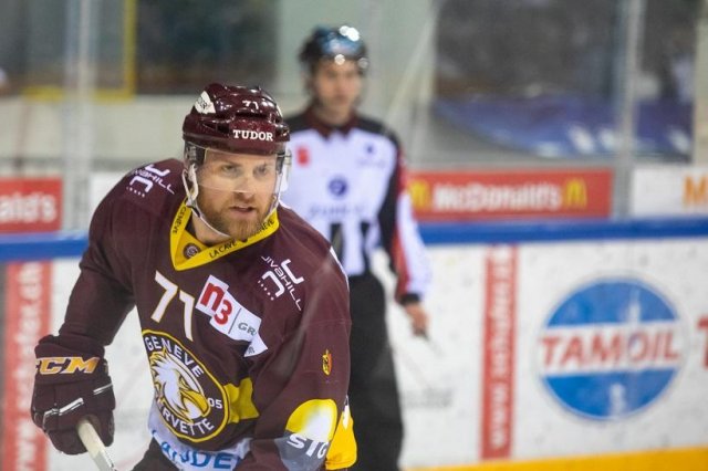 Photo hockey match Genève - Zug le 21/02/2020