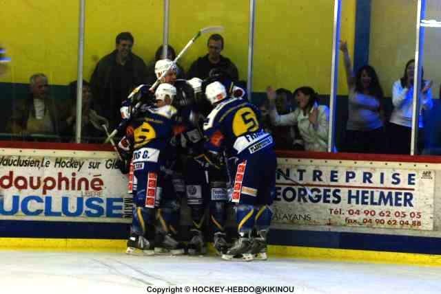 Photo hockey match Avignon - Gap  le 14/04/2009