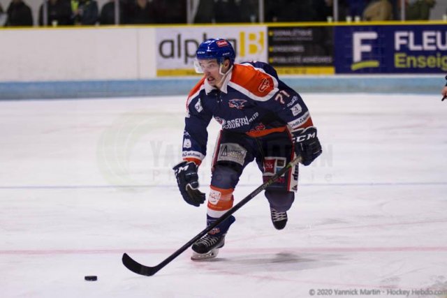 Photo hockey match Clermont-Ferrand - Cergy-Pontoise le 22/02/2020