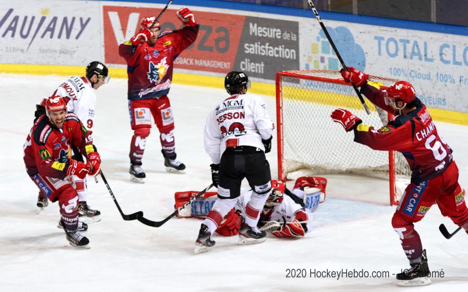 Grenoble  4 - 3 Chamonix 