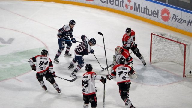 Photo hockey match Angers  - Bordeaux le 25/02/2020