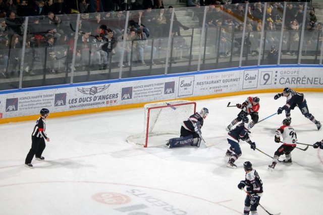 Photo hockey match Angers  - Bordeaux le 25/02/2020