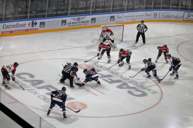 Photo hockey match Angers  - Bordeaux le 25/02/2020