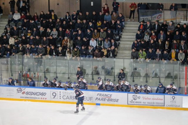 Photo hockey match Angers  - Bordeaux le 25/02/2020