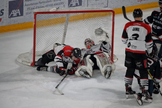 Photo hockey match Angers  - Bordeaux le 25/02/2020