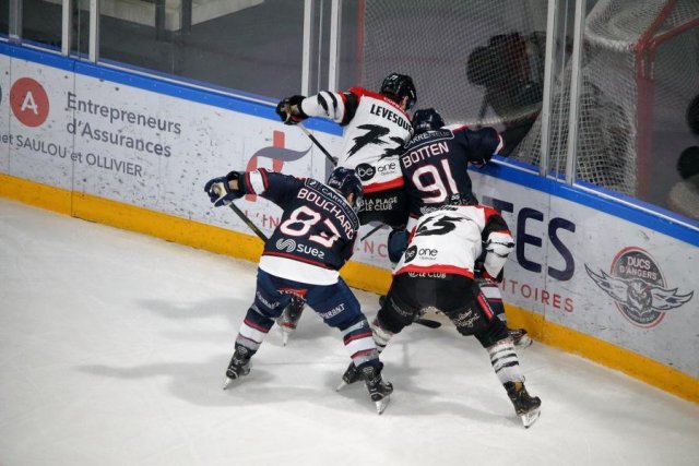 Photo hockey match Angers  - Bordeaux le 25/02/2020