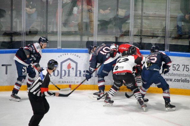 Photo hockey match Angers  - Bordeaux le 26/02/2020
