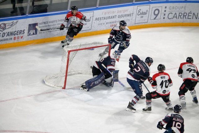 Photo hockey match Angers  - Bordeaux le 26/02/2020