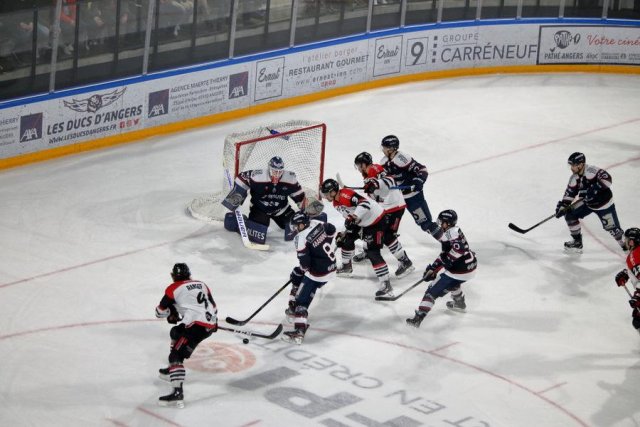 Photo hockey match Angers  - Bordeaux le 26/02/2020