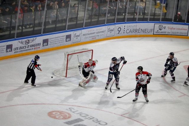 Photo hockey match Angers  - Bordeaux le 26/02/2020