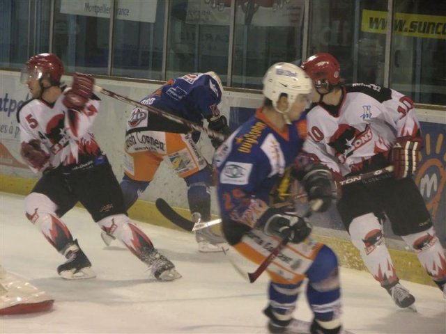 Photo hockey match Montpellier  - Neuilly/Marne le 05/04/2008