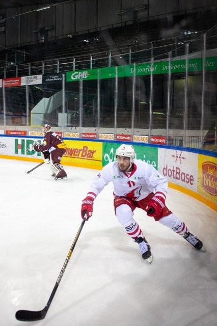 Photo hockey match Genève - Lausanne le 28/02/2020