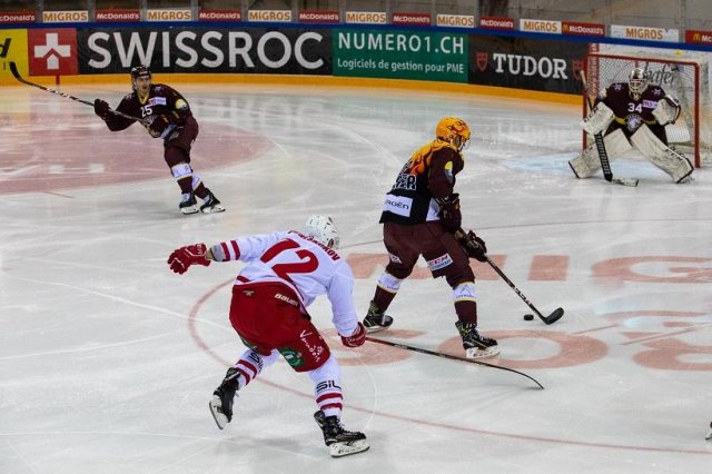 Photo hockey match Genève - Lausanne le 28/02/2020
