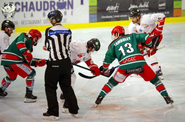 Photo hockey match Anglet - Briançon  le 06/03/2020