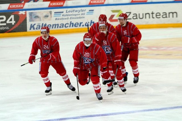 Photo hockey match Rapperswil-Jona - Zürich le 13/08/2020