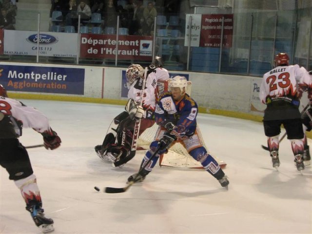 Photo hockey match Montpellier  - Neuilly/Marne le 05/04/2008