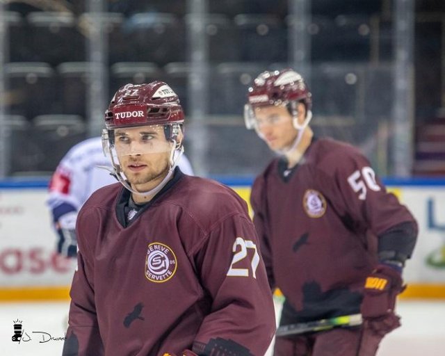 Photo hockey match Genève - Zug le 04/09/2020