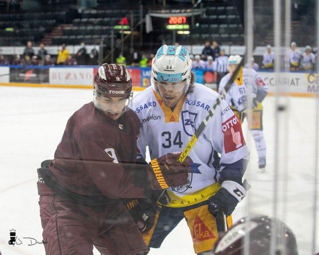 Photo hockey match Genève - Zug le 04/09/2020