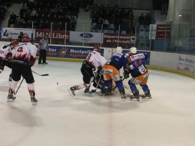Photo hockey match Montpellier  - Neuilly/Marne le 05/04/2008