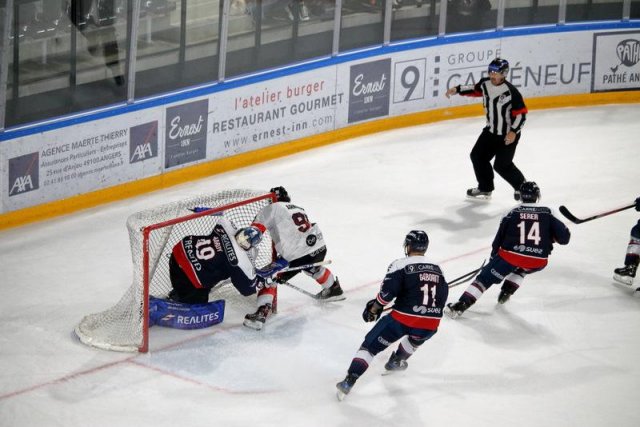 Photo hockey match Angers  - Bordeaux le 26/09/2020