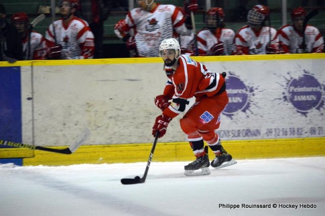 Photo hockey match Dijon  - Amnéville le 03/10/2020